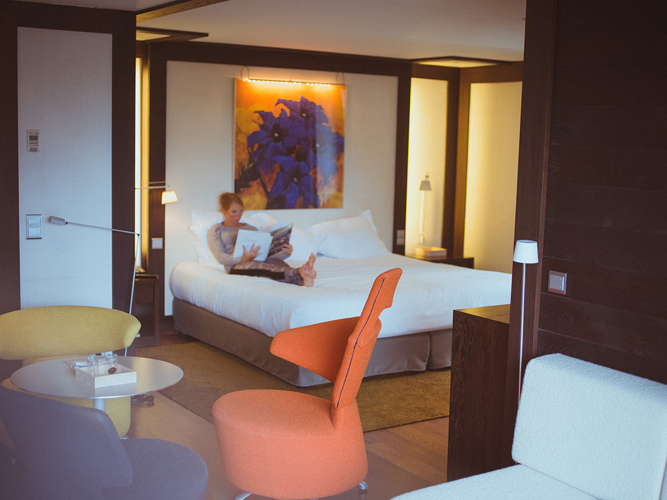 Chambre luxe sans cheminée