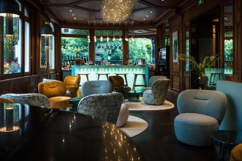 QuartzBar, hôtel Hameau Albert 1er Chamonix