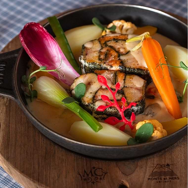 Carte des plats Maison Carrier