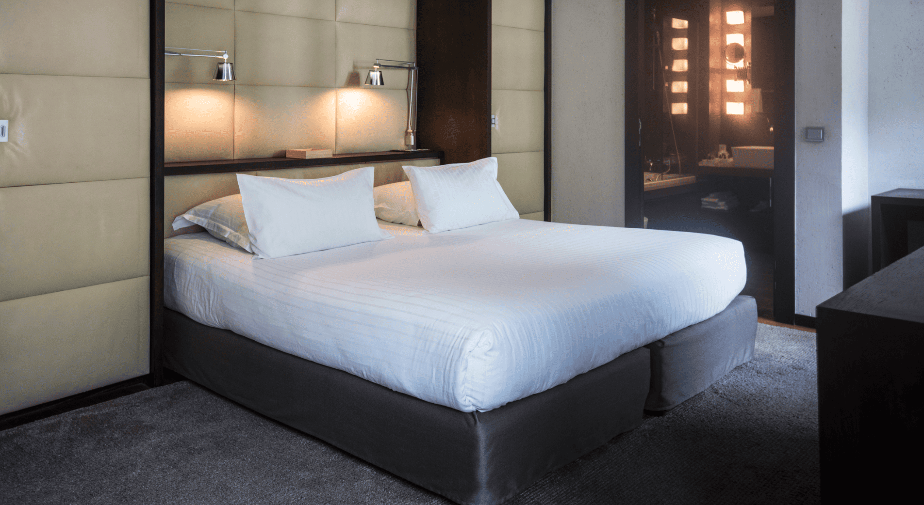 Literie de la chambre classique