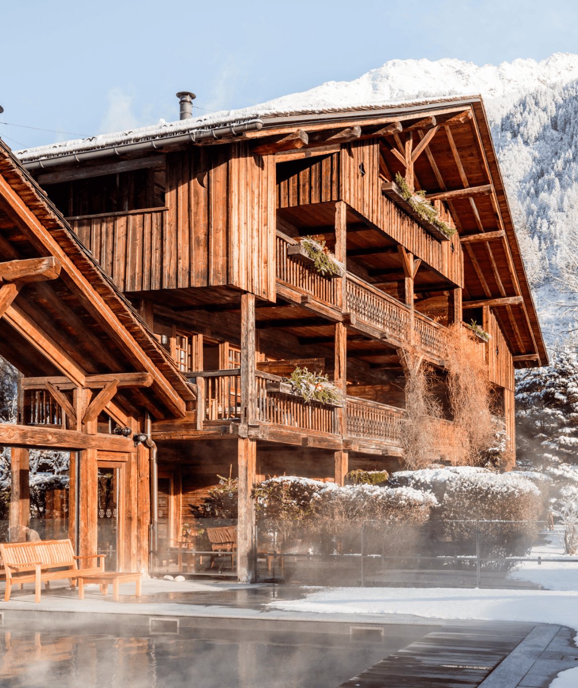 Bâtiment La Ferme où se trouve la chambre prestige
